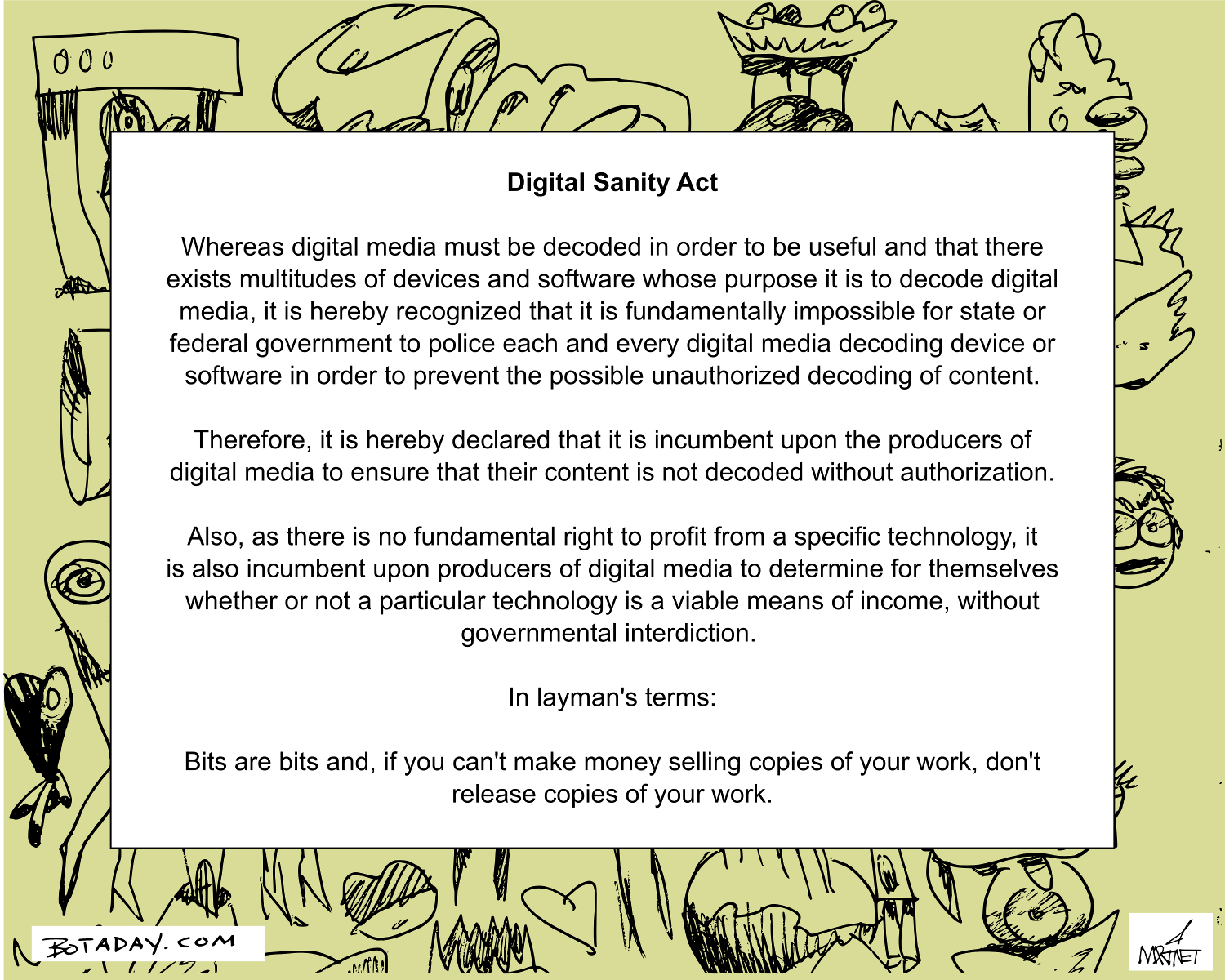 Digital Sanity Act