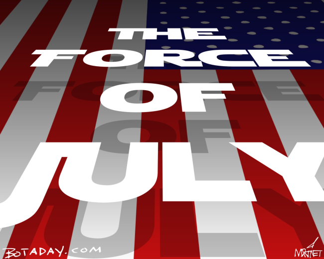 The Force of July